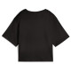 Puma Γυναικεία κοντομάνικη μπλούζα Essentials Cropped No. 1 Logo Relaxed Tee
